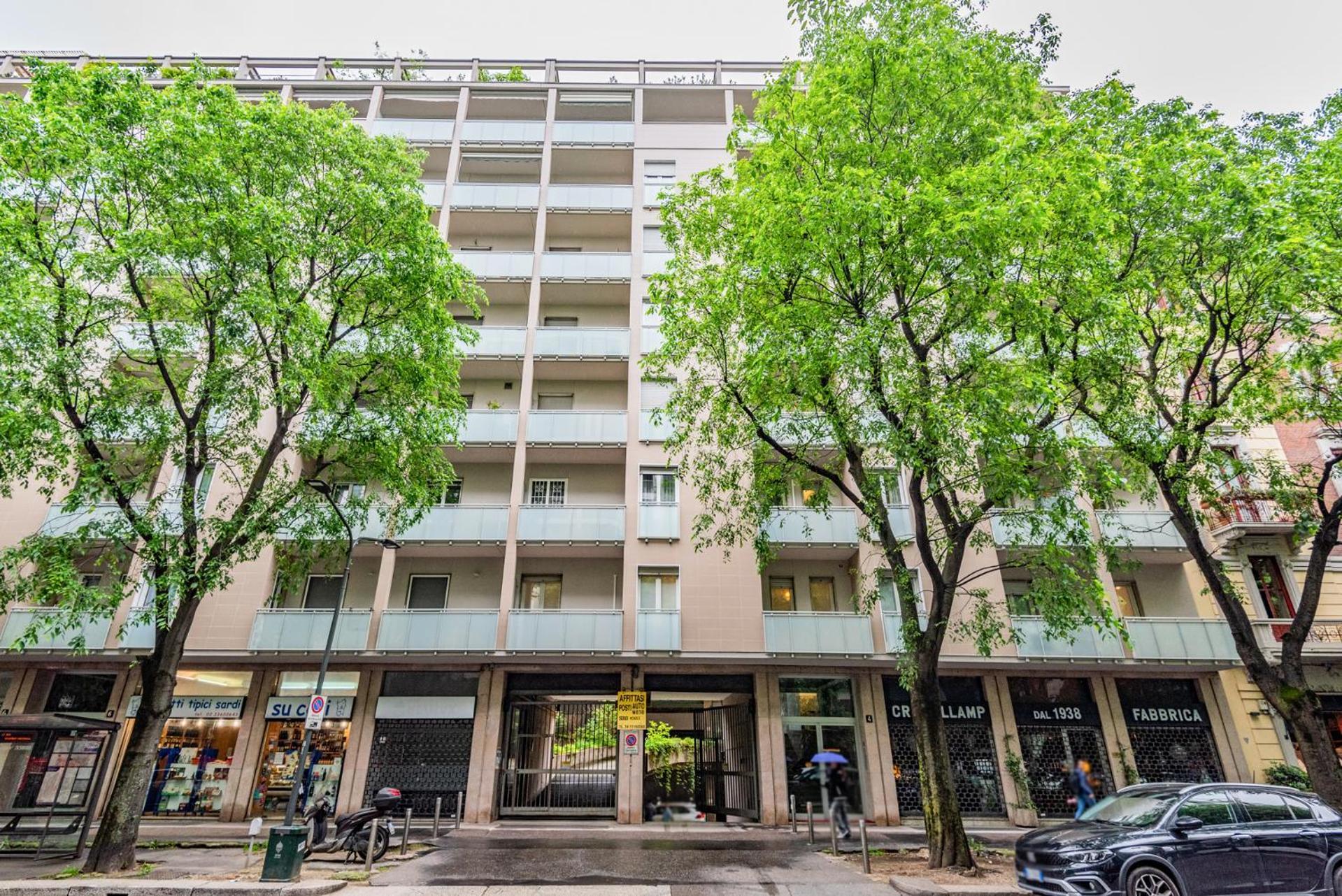 Апартаменти Milano Corso Sempione Principe Eugenio 3 Pax Wi-Fi Екстер'єр фото